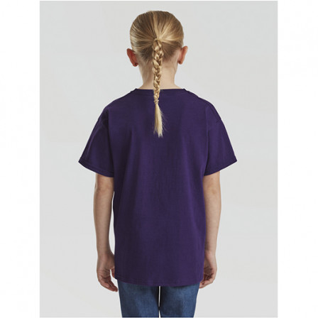 Футболка дитяча Kids Valueweight Fruit of the Loom 165g, фіолетовий, розмір XS (3-4 роки)