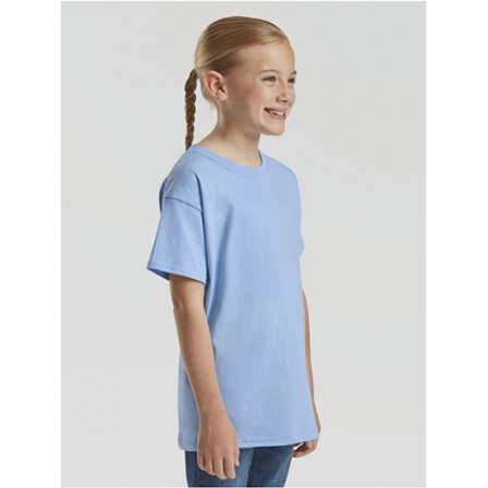 Футболка дитяча Kids Valueweight Fruit of the Loom 165g, яскраво-синій, розмір XS (3-4 роки)