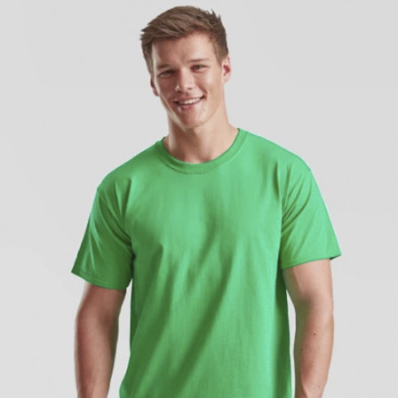 Футболка чоловіча Valueweight Fruit of the Loom 165g, сірий меланж, розмір L