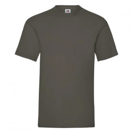 Футболка чоловіча Valueweight Fruit of the Loom 165g, коричневий, 2XL