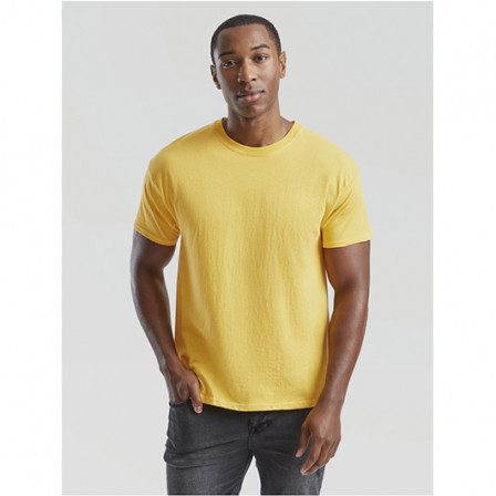 Футболка чоловіча ORIGINAL T Fruit of the Loom 145g, сонячно-жовтий, розмір S