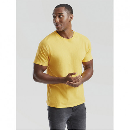 Футболка чоловіча ORIGINAL T Fruit of the Loom 145g, сонячно-жовтий, розмір S