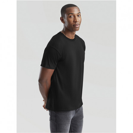 Футболка чоловіча ORIGINAL T Fruit of the Loom 145g, чорний, розмір M