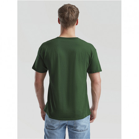 Футболка чоловіча ORIGINAL T Fruit of the Loom 145g, темно-зелений, розмір XL