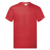 Футболка чоловіча ORIGINAL T Fruit of the Loom 145g, червоний, S S