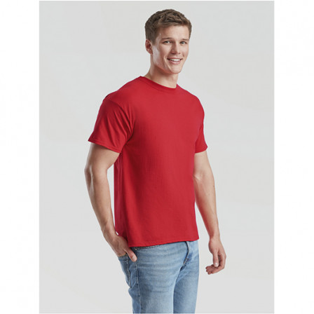 Футболка чоловіча ORIGINAL T Fruit of the Loom 145g, червоний, розмір S