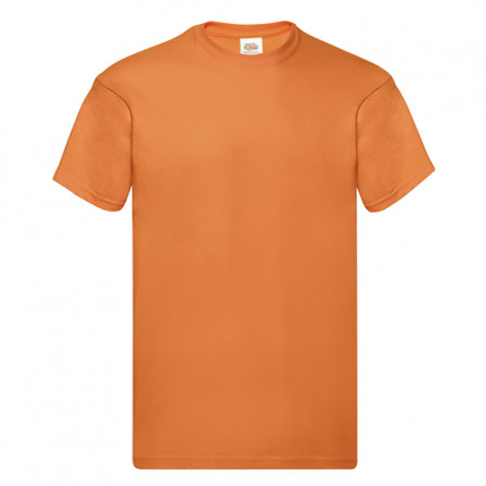Футболка чоловіча ORIGINAL T Fruit of the Loom 145g, помаранчевий, розмір S