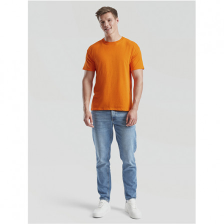 Футболка чоловіча ORIGINAL T Fruit of the Loom 145g, помаранчевий, розмір S