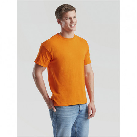 Футболка чоловіча ORIGINAL T Fruit of the Loom 145g, помаранчевий, розмір S
