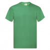 Футболка чоловіча ORIGINAL T Fruit of the Loom 145g, зелений, S S