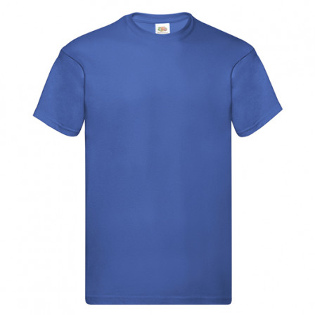 Футболка чоловіча ORIGINAL T Fruit of the Loom 145g, яскравий синій, розмір S