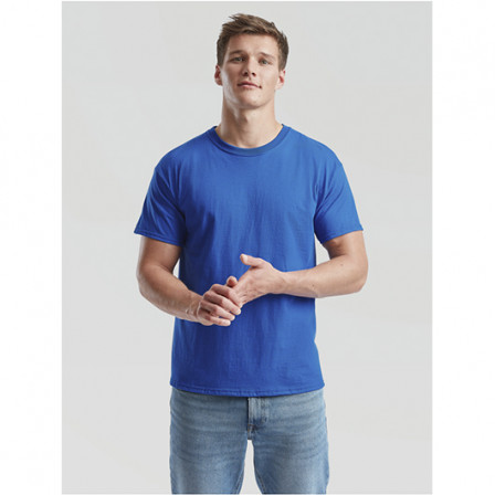 Футболка чоловіча ORIGINAL T Fruit of the Loom 145g, яскравий синій, розмір S