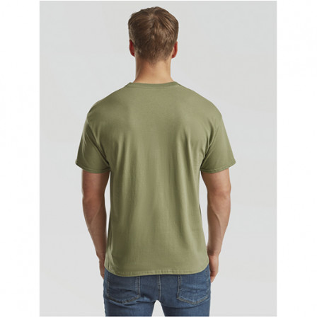 Футболка чоловіча ORIGINAL T Fruit of the Loom 145g, оливковий, розмір XL