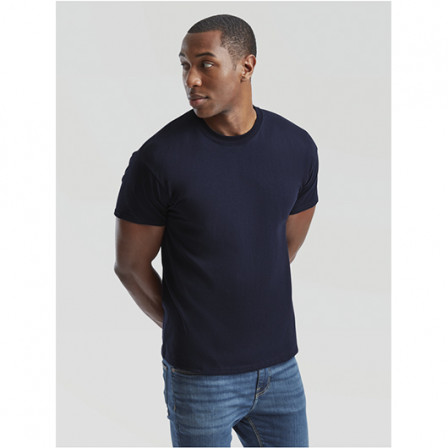 Футболка чоловіча ORIGINAL T Fruit of the Loom 145g, глибокий темно-синій, розмір S