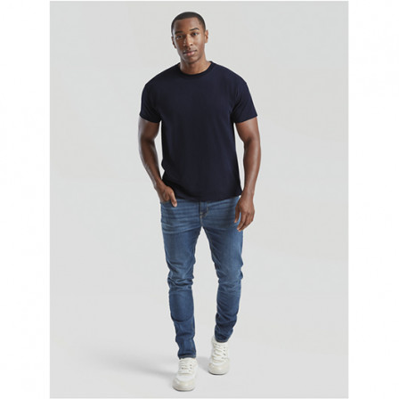 Футболка чоловіча ORIGINAL T Fruit of the Loom 145g, глибокий темно-синій, розмір S