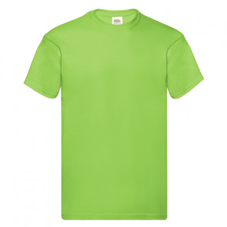 Футболка чоловіча ORIGINAL T Fruit of the Loom 145g, лайм, S під нанесення зображення