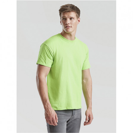 Футболка чоловіча ORIGINAL T Fruit of the Loom 145g, лайм, S під нанесення зображення