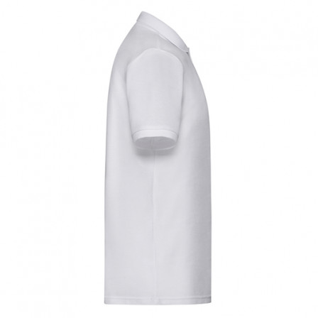 Теніска Fruit of the Loom 65/35 Polo 170g, білий, розмір XXL під нанесення зображення