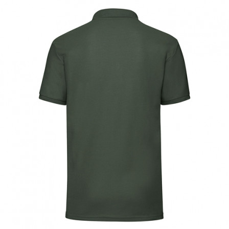 Теніска Fruit of the Loom 65/35 Polo 180g, темно-зелений