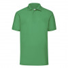 Теніска Fruit of the Loom 65/35 Polo 180g, зелений, розмір M M