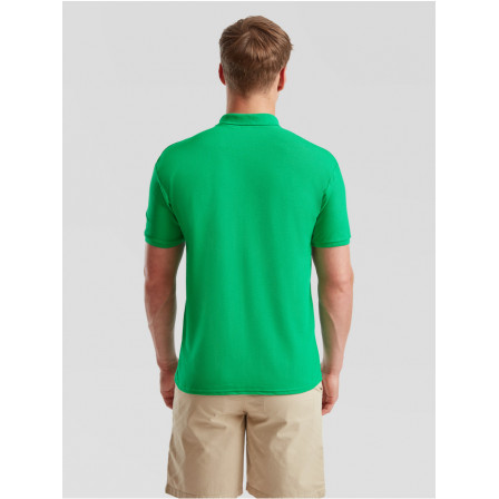 Теніска унісекс Fruit of the Loom 65/35 Polo 180g, зелений
