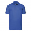 Теніска Fruit of the Loom 65/35 Polo 180g, яскравий синій, розмір 3XL 3ХL