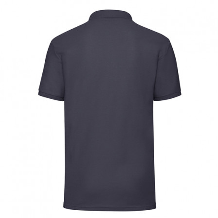 Теніска унісекс Fruit of the Loom 65/35 Polo 180g, глибокий темно-синій