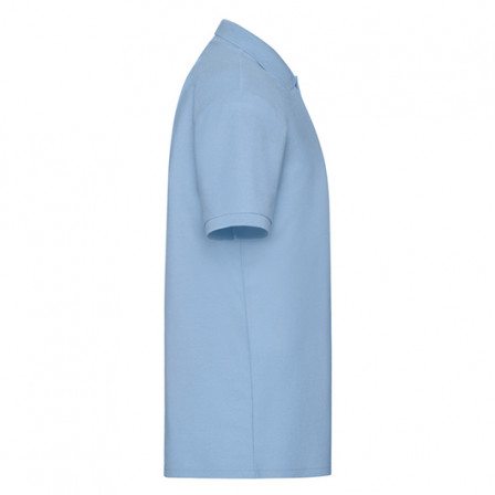 Теніска унісекс Fruit of the Loom 65/35 Polo 180g, блакитний