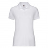 Теніска жіноча Fruit of the Loom 65/35 Polo 170g, білий, розмір M M