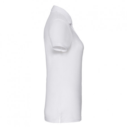 Теніска жіноча Fruit of the Loom 65/35 Polo 170g, білий, розмір M