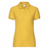 Теніска жіноча Fruit of the Loom 65/35 Polo 180g, жовтий, розмір S S