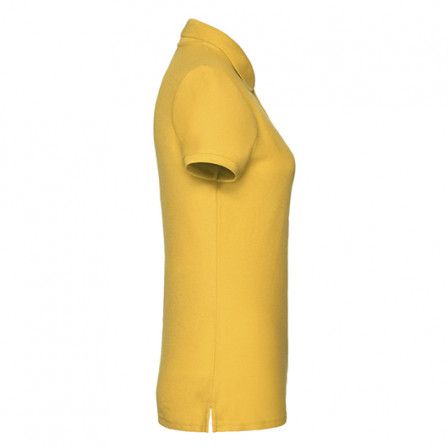 Теніска жіноча Fruit of the Loom 65/35 Polo 180g, жовтий, розмір S