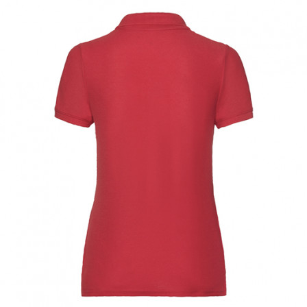 Теніска жіноча Fruit of the Loom 65/35 Polo 180g, червоний