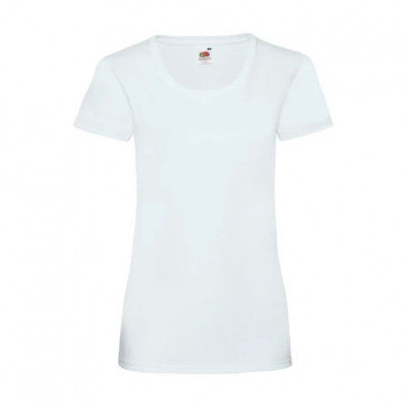 Футболка жіноча Valueweight Fruit of the Loom 165g, білий, розмір XXL