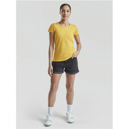 Футболка жіноча Valueweight T Fruit of the Loom 165g, сонячно-жовтий, розмір S