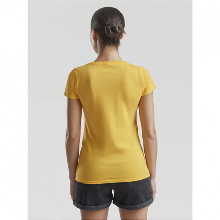 Футболка жіноча Valueweight T Fruit of the Loom 165g, сонячно-жовтий, розмір S