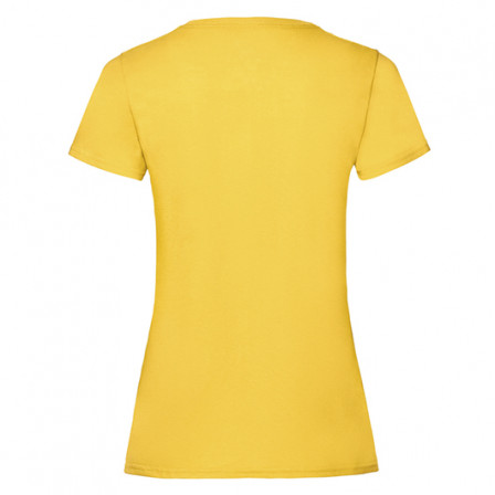 Футболка жіноча Valueweight T Fruit of the Loom 165g, сонячно-жовтий, розмір S