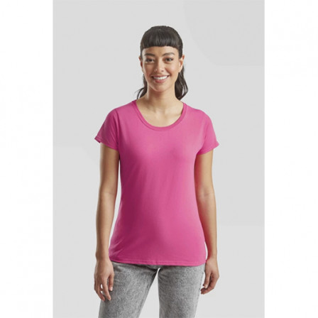 Футболка жіноча Valueweight Fruit of the Loom 165g, чорний, розмір M