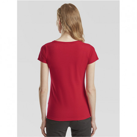 Футболка жіноча Valueweight T Fruit of the Loom 165g, червоний, розмір XS