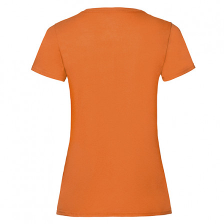 Футболка жіноча Valueweight T Fruit of the Loom 165g, помаранчевий, розмір XS