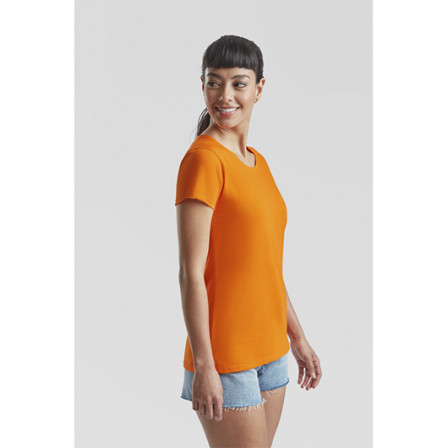 Футболка жіноча Valueweight T Fruit of the Loom 165g, помаранчевий, розмір XS