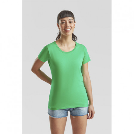 Футболка жіноча Valueweight T Fruit of the Loom 165g, зелений, розмір XS