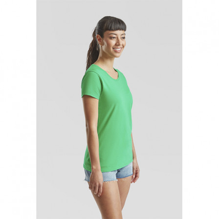 Футболка жіноча Valueweight T Fruit of the Loom 165g, зелений, розмір XS