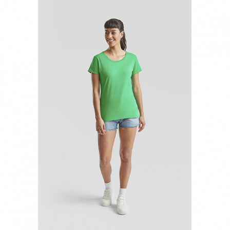 Футболка жіноча Valueweight T Fruit of the Loom 165g, зелений, розмір XS