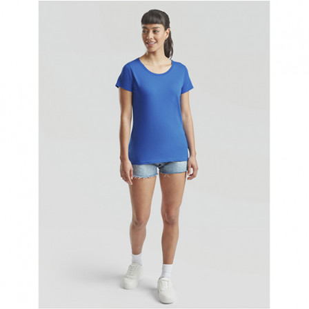 Футболка жіноча Valueweight T Fruit of the Loom 165g, яскраво-синій, розмір S