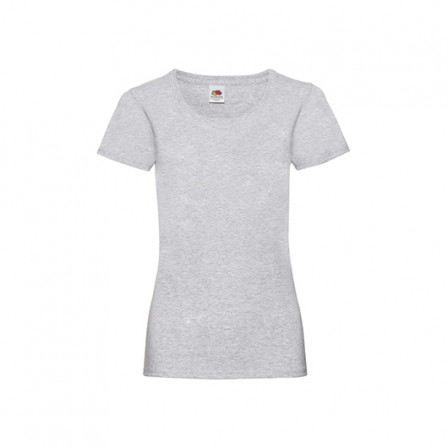 Футболка жіноча Valueweight T Fruit of the Loom 165g, cірий меланж, розмір XXL