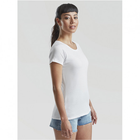 Футболка жіноча Valueweight T Fruit of the Loom 165g, cірий меланж, розмір XS