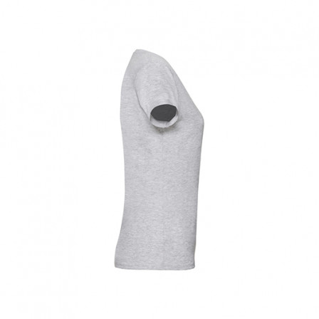 Футболка жіноча Valueweight T Fruit of the Loom 165g, cірий меланж, розмір XXL