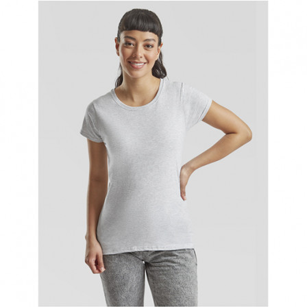 Футболка жіноча Valueweight T Fruit of the Loom 165g, cірий меланж, розмір XXL