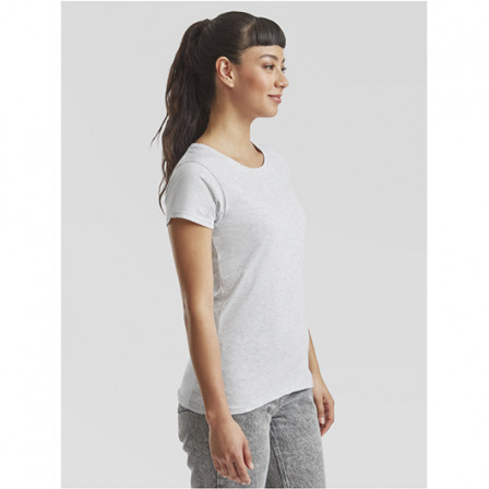 Футболка жіноча Valueweight T Fruit of the Loom 165g, cірий меланж, розмір XS